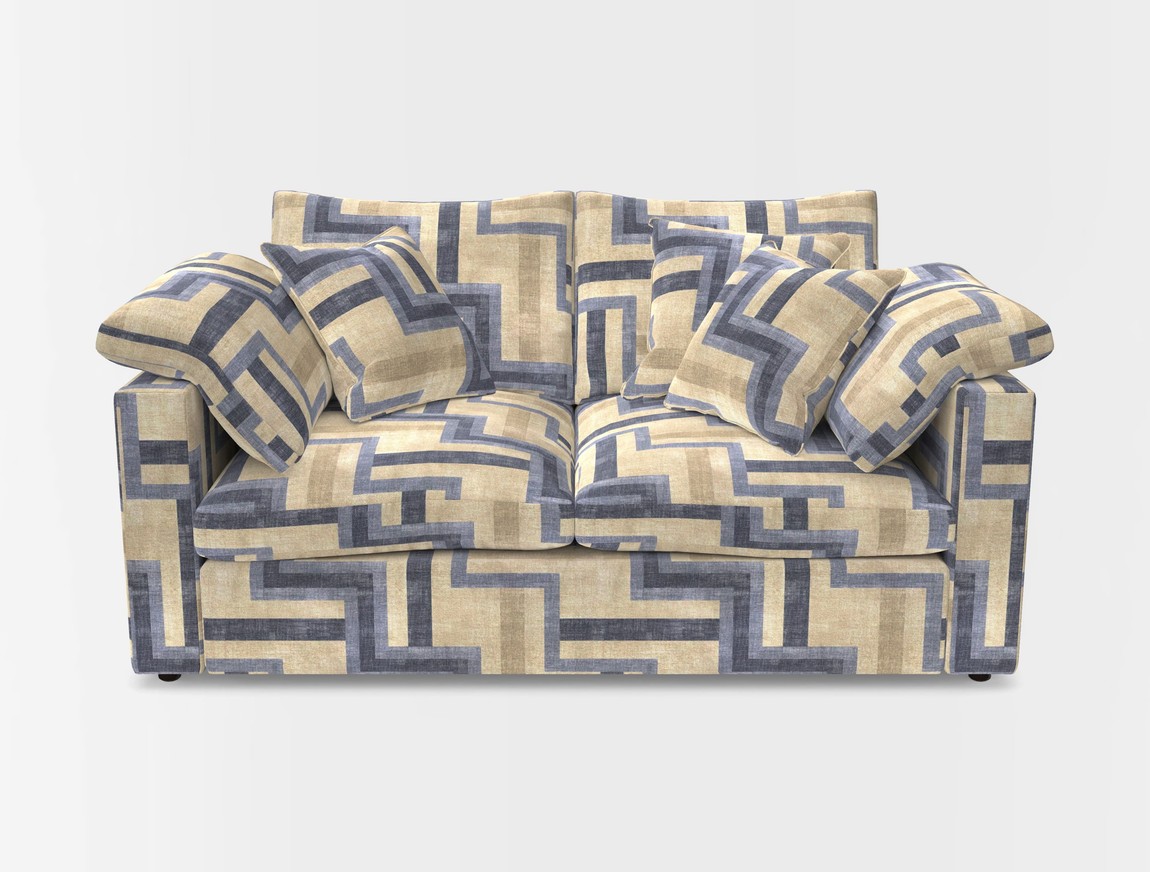 2 Seater Straight Arm Sofa