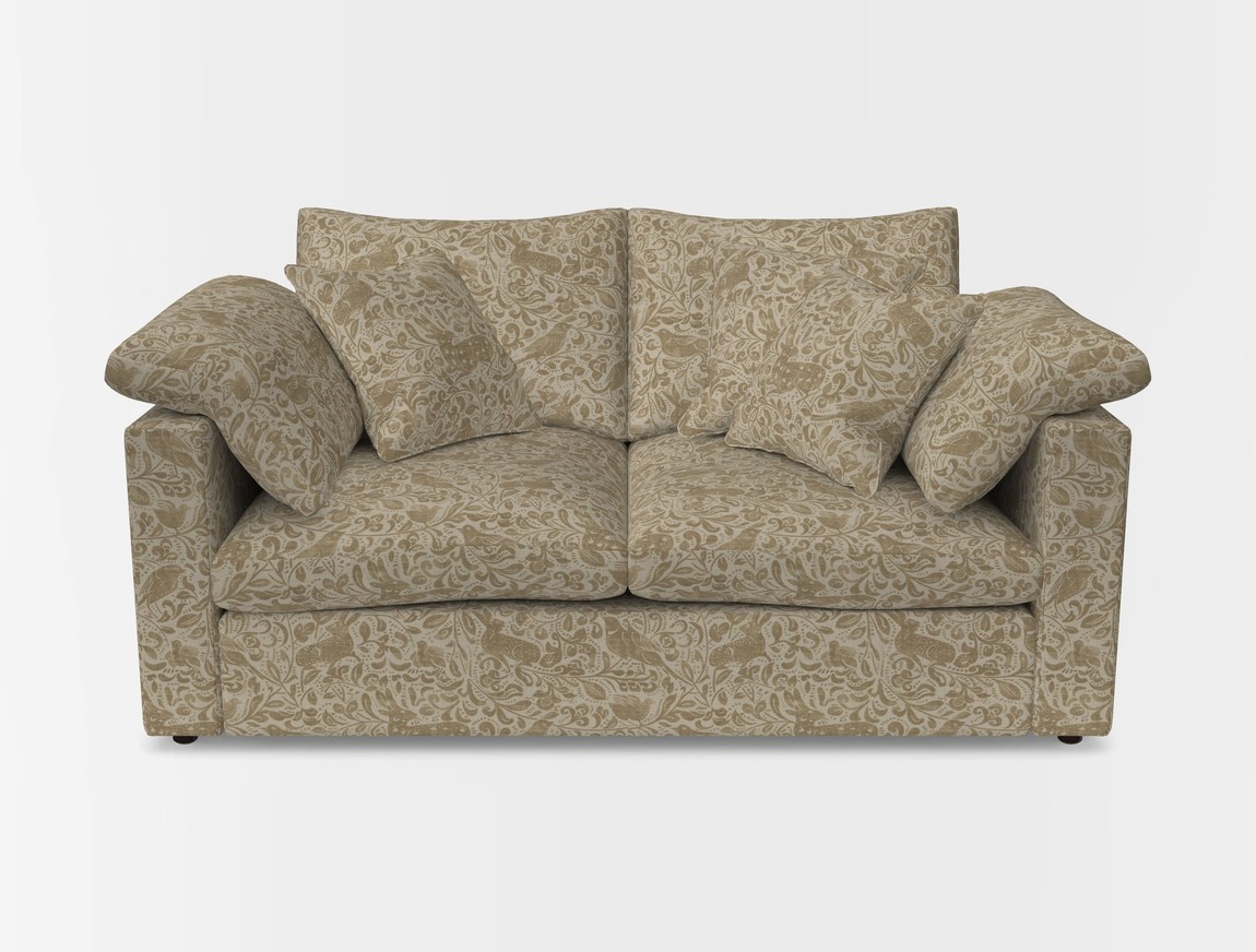 2 Seater Straight Arm Sofa