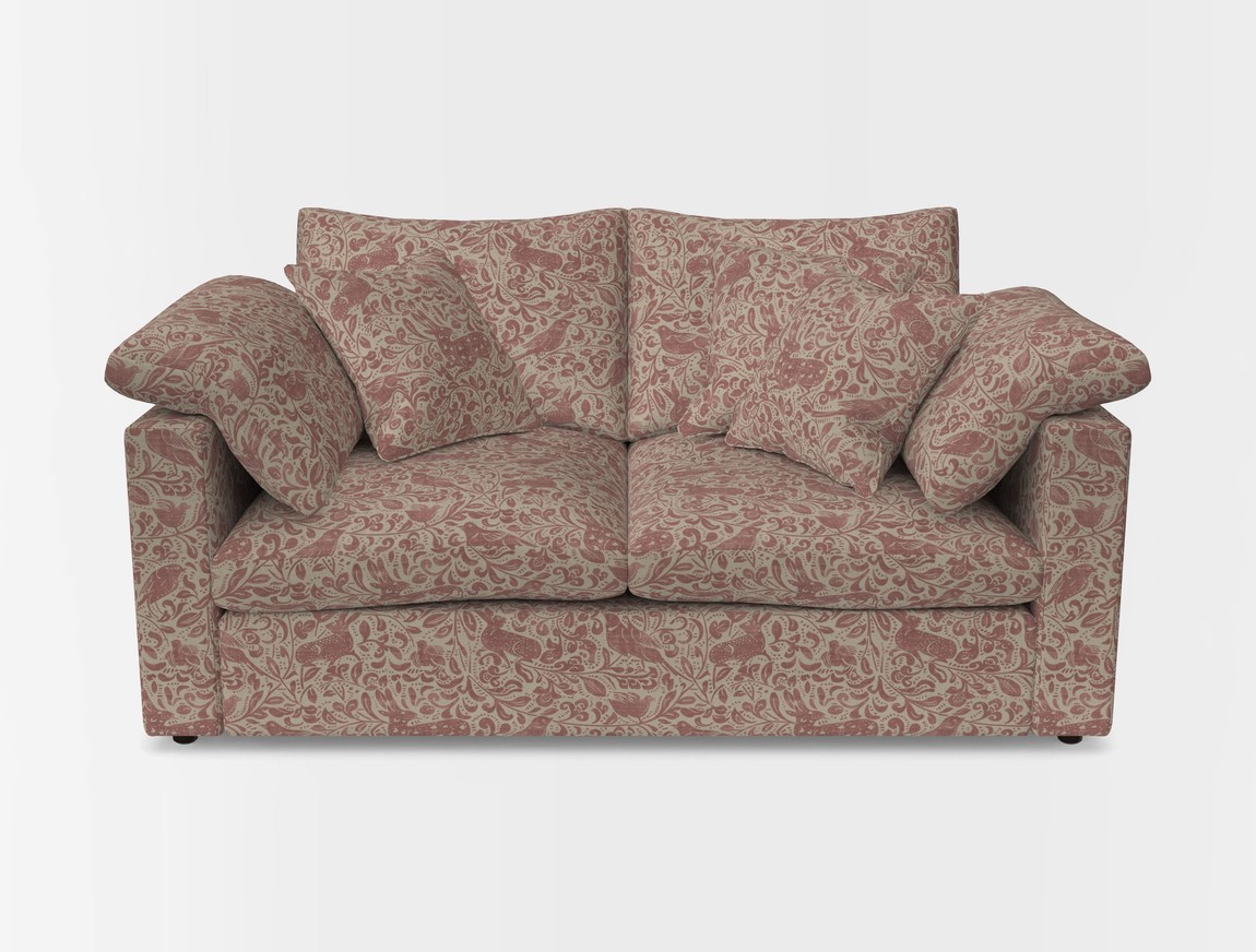 2 Seater Straight Arm Sofa