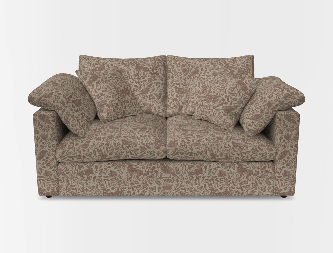2 Seater Straight Arm Sofa