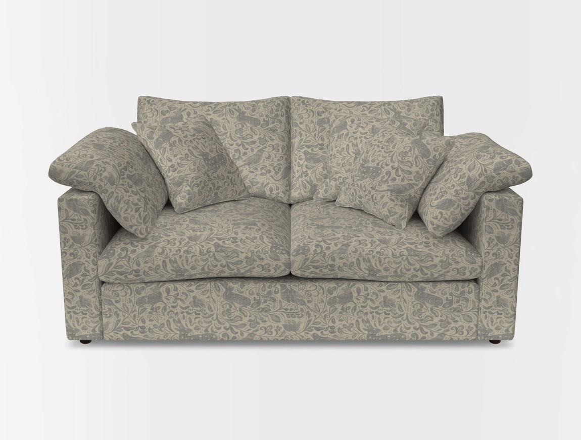2 Seater Straight Arm Sofa