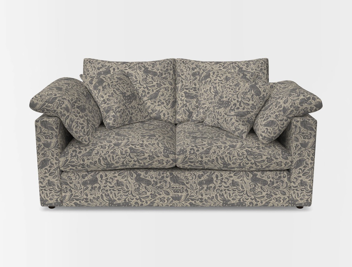 2 Seater Straight Arm Sofa
