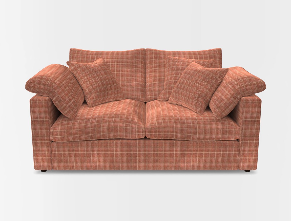 2 Seater Straight Arm Sofa