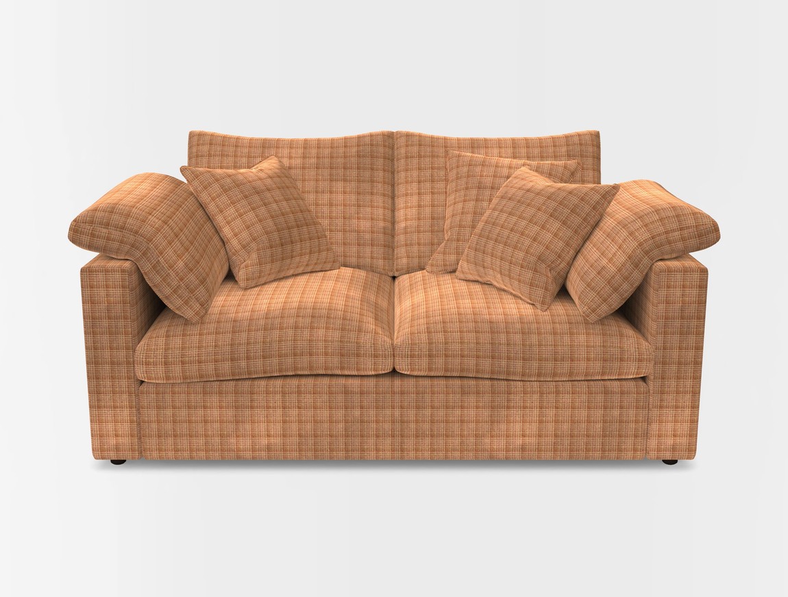 2 Seater Straight Arm Sofa