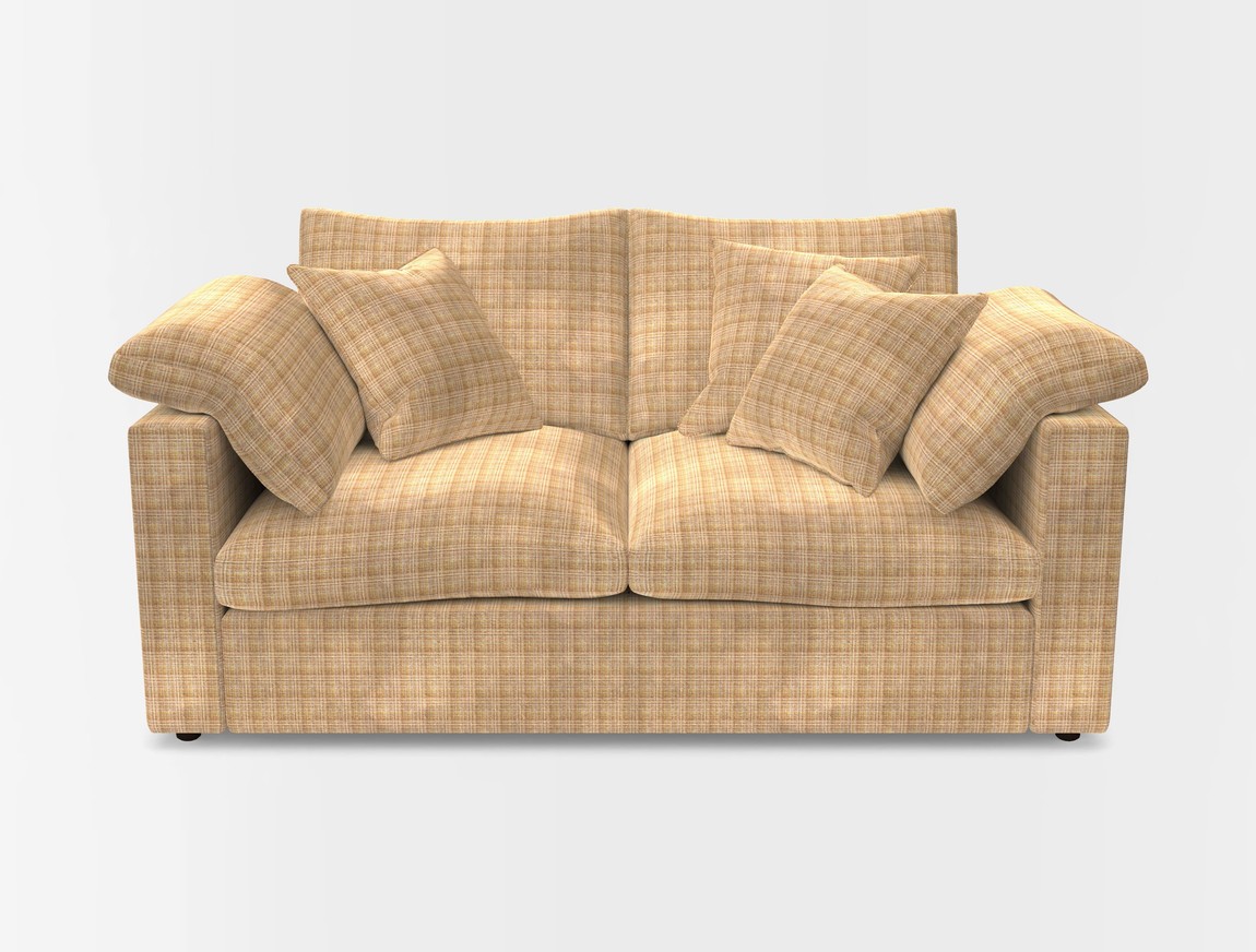 2 Seater Straight Arm Sofa