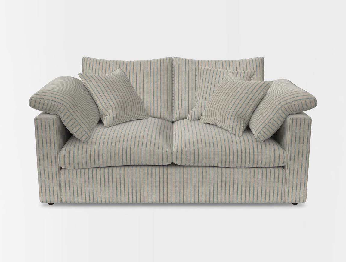 2 Seater Straight Arm Sofa