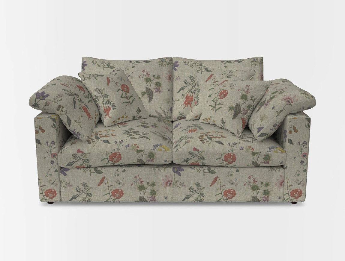 2 Seater Straight Arm Sofa