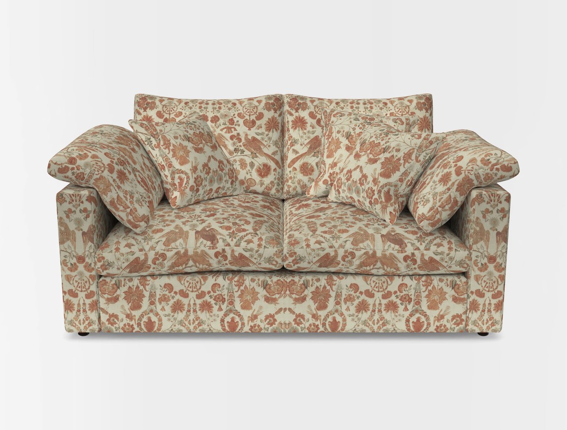 2 Seater Straight Arm Sofa