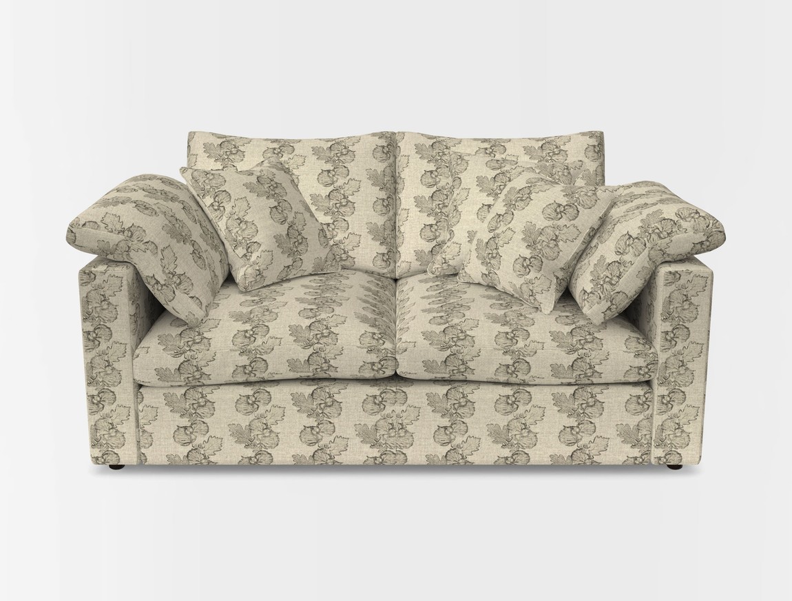 2 Seater Straight Arm Sofa