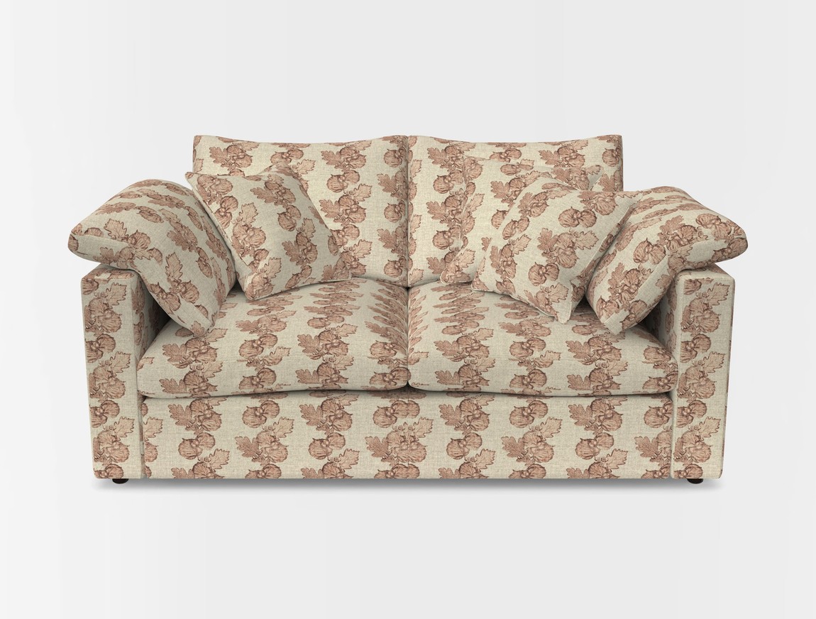2 Seater Straight Arm Sofa
