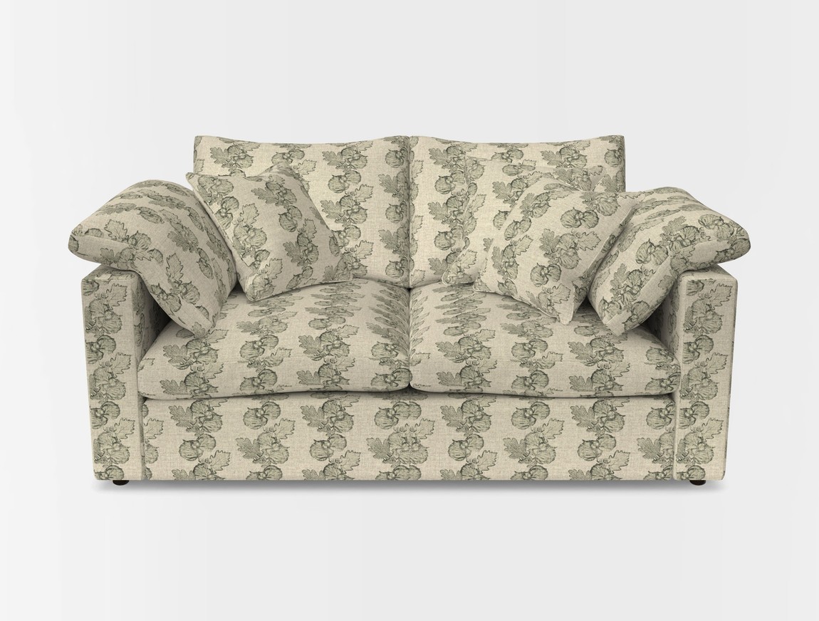 2 Seater Straight Arm Sofa