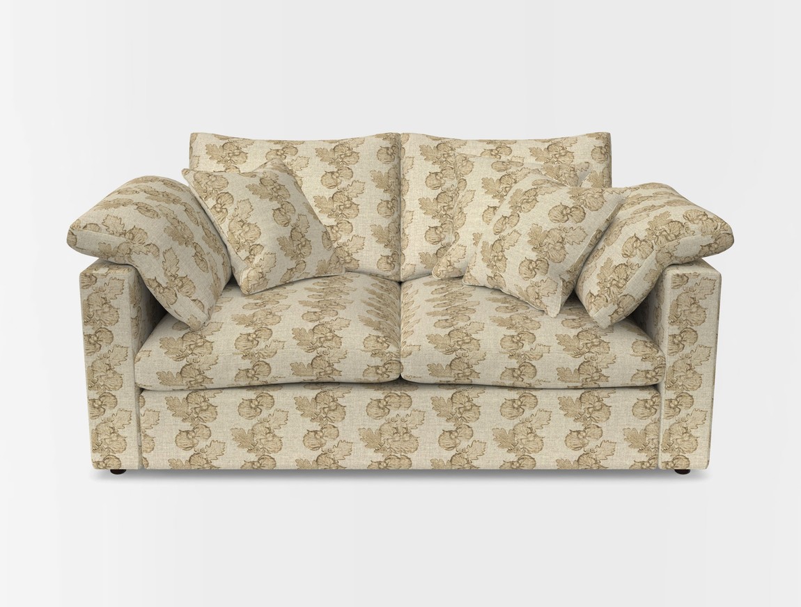 2 Seater Straight Arm Sofa