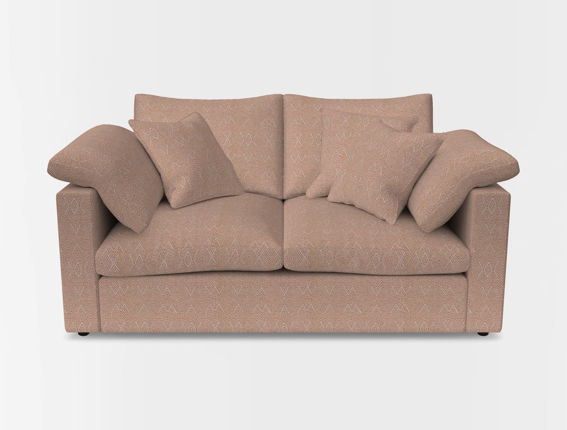 2 Seater Straight Arm Sofa