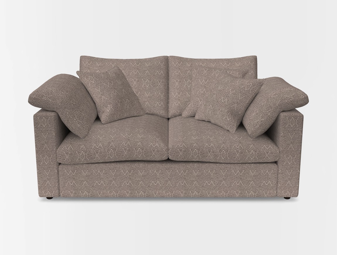 2 Seater Straight Arm Sofa