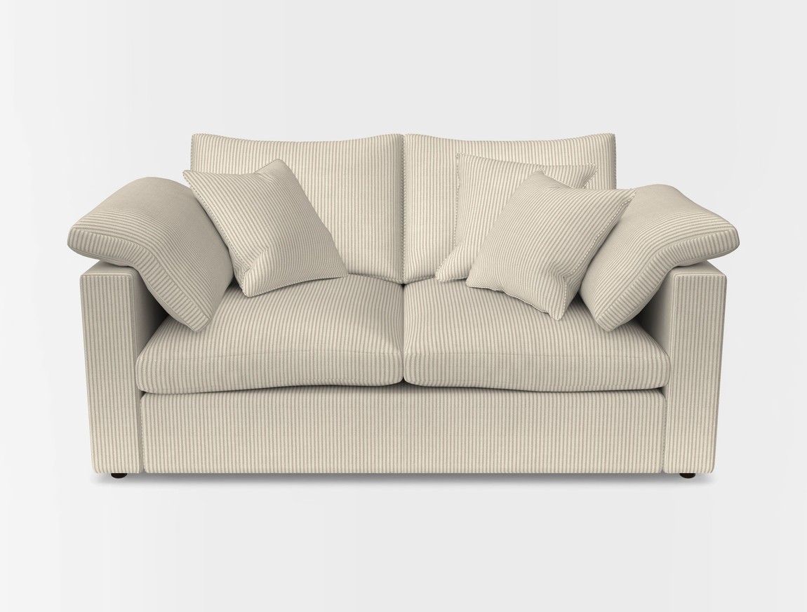 2 Seater Straight Arm Sofa