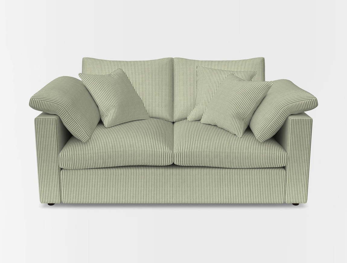2 Seater Straight Arm Sofa