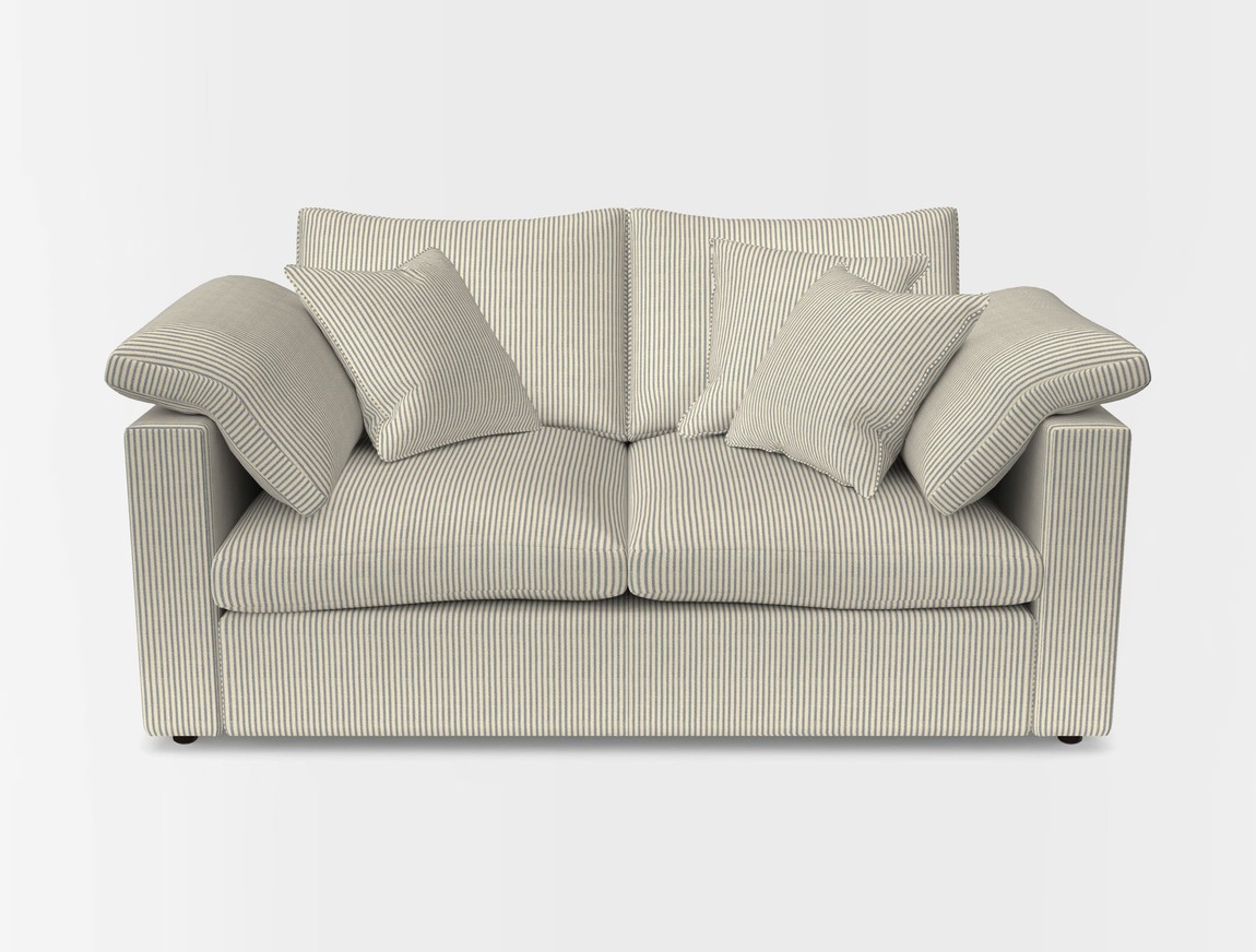 2 Seater Straight Arm Sofa