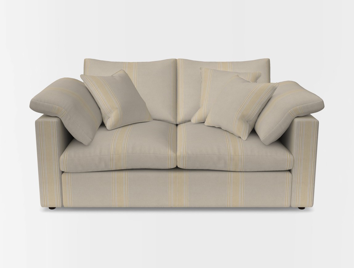 2 Seater Straight Arm Sofa