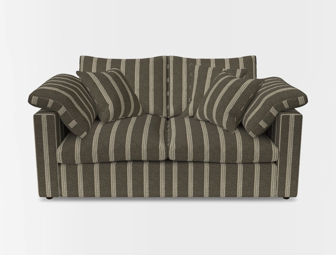 2 Seater Straight Arm Sofa