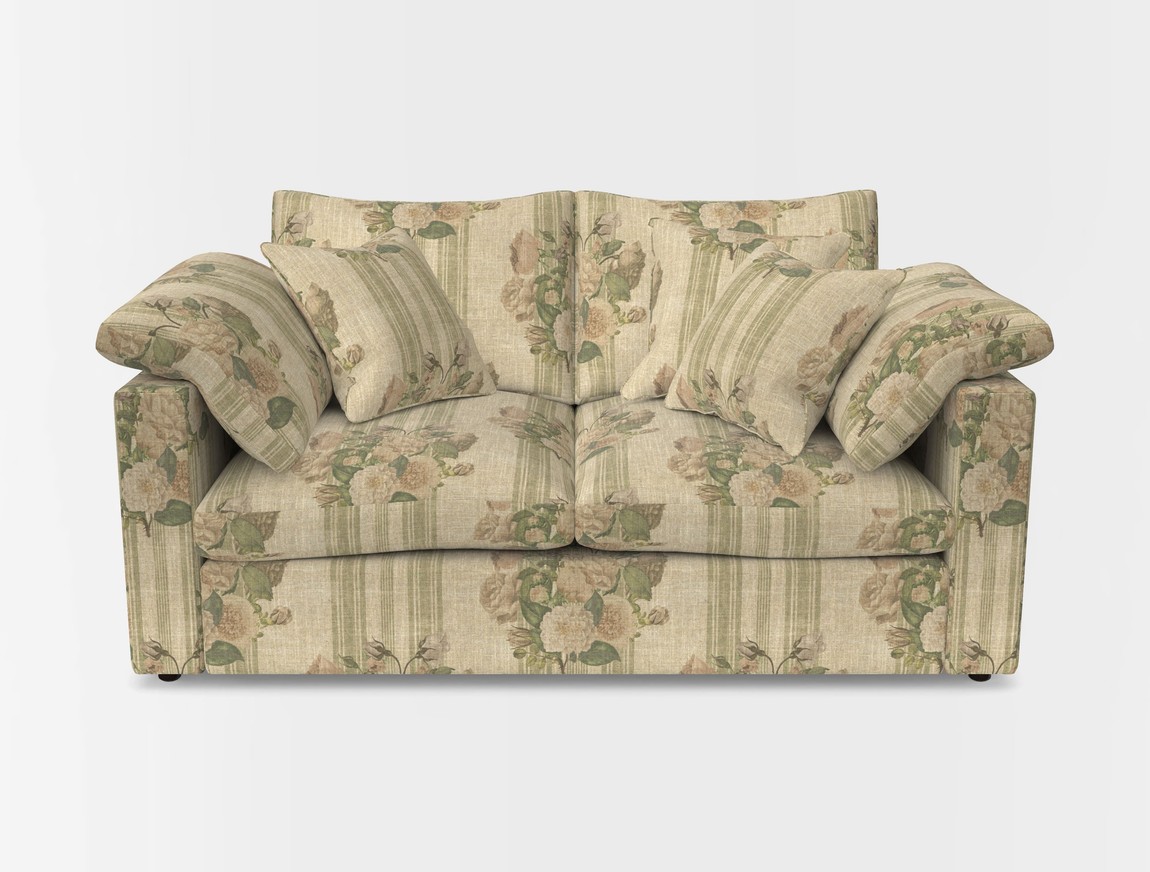 2 Seater Straight Arm Sofa