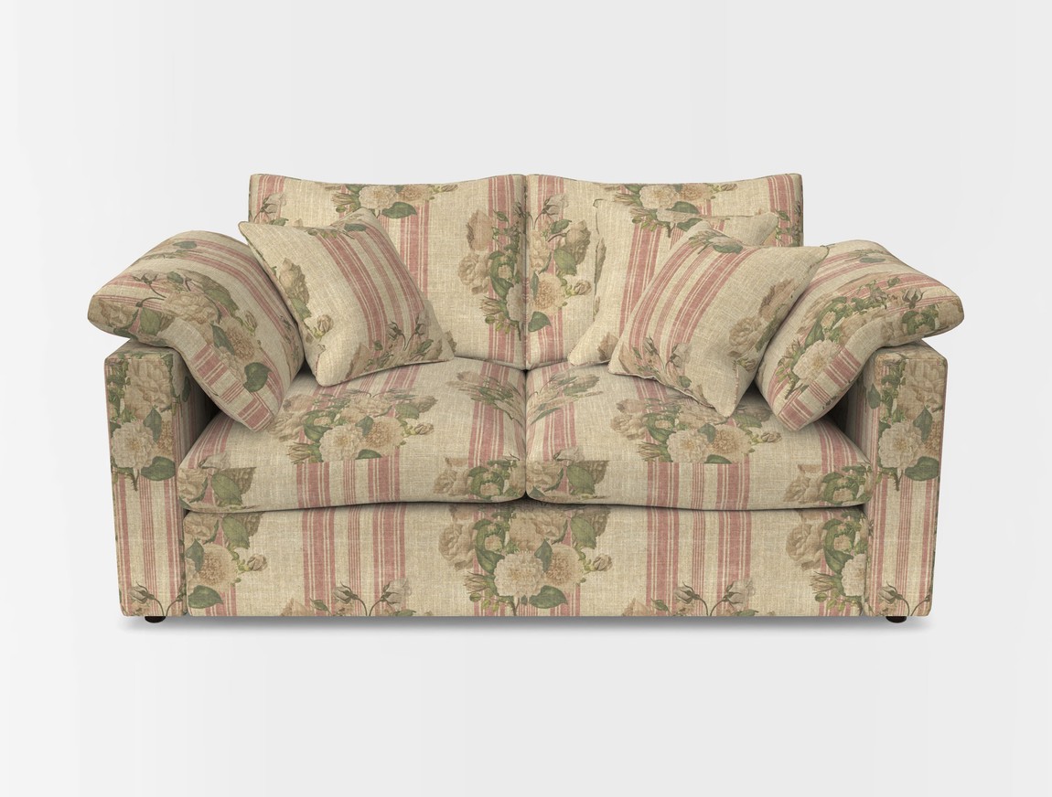 2 Seater Straight Arm Sofa