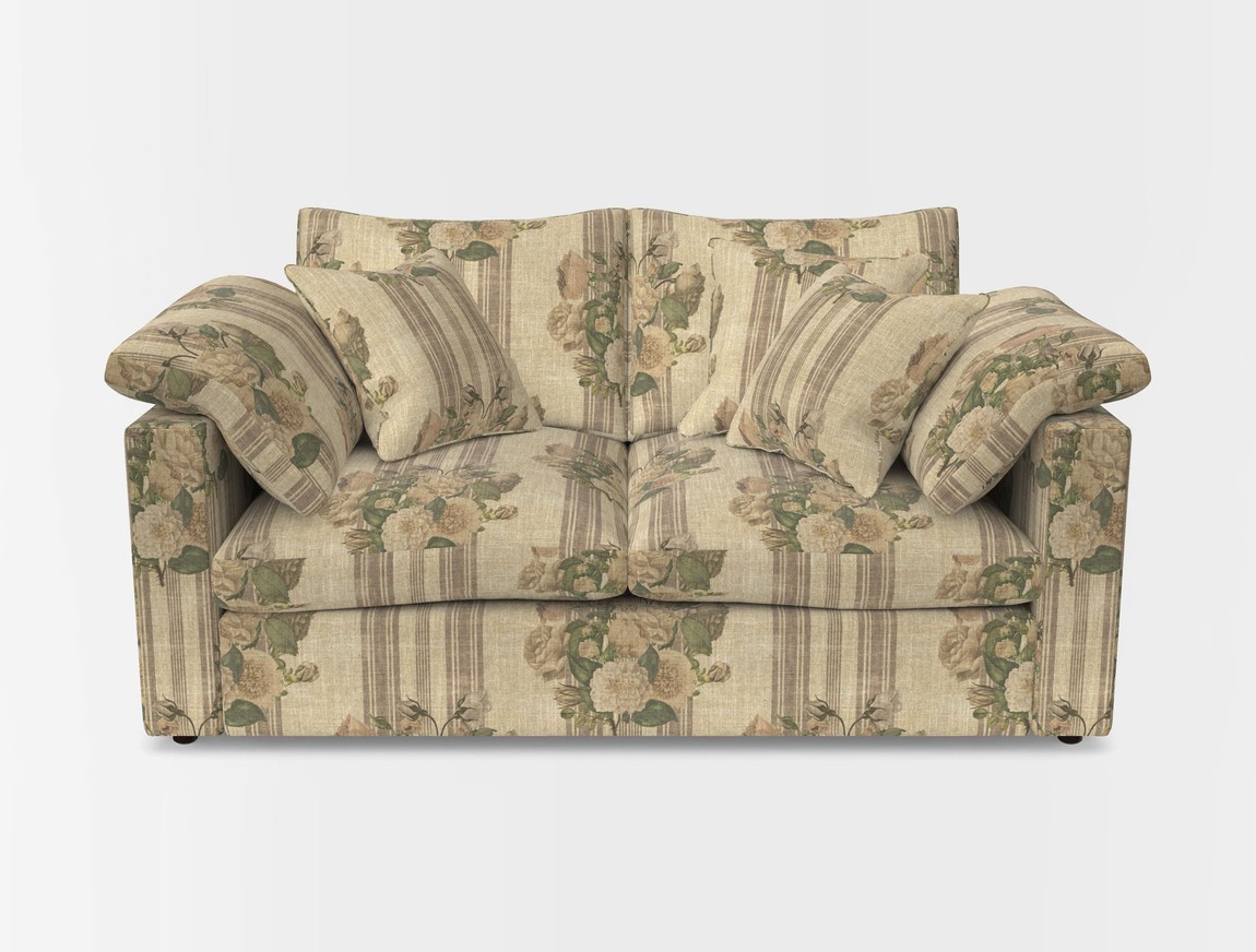 2 Seater Straight Arm Sofa