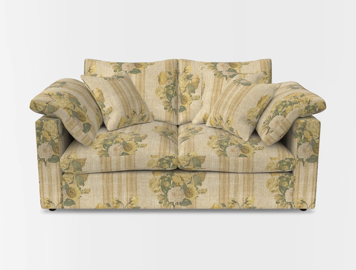 2 Seater Straight Arm Sofa