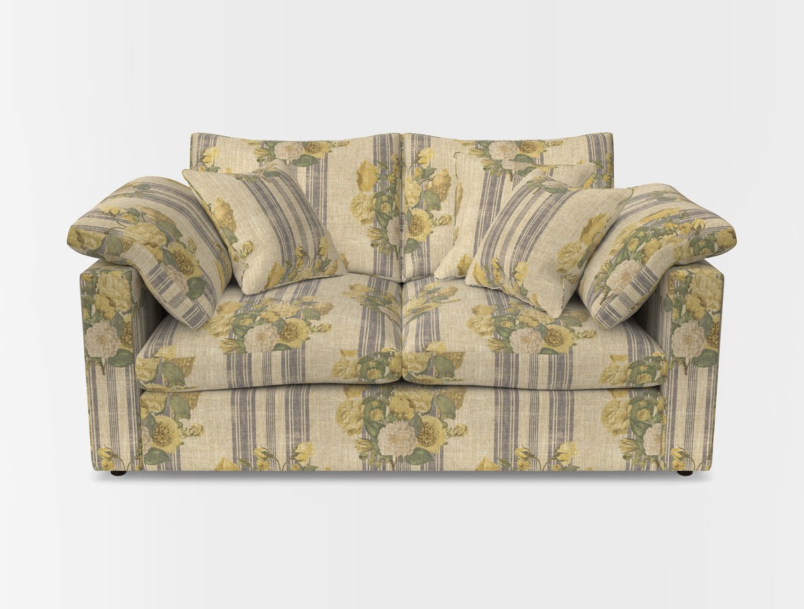 2 Seater Straight Arm Sofa