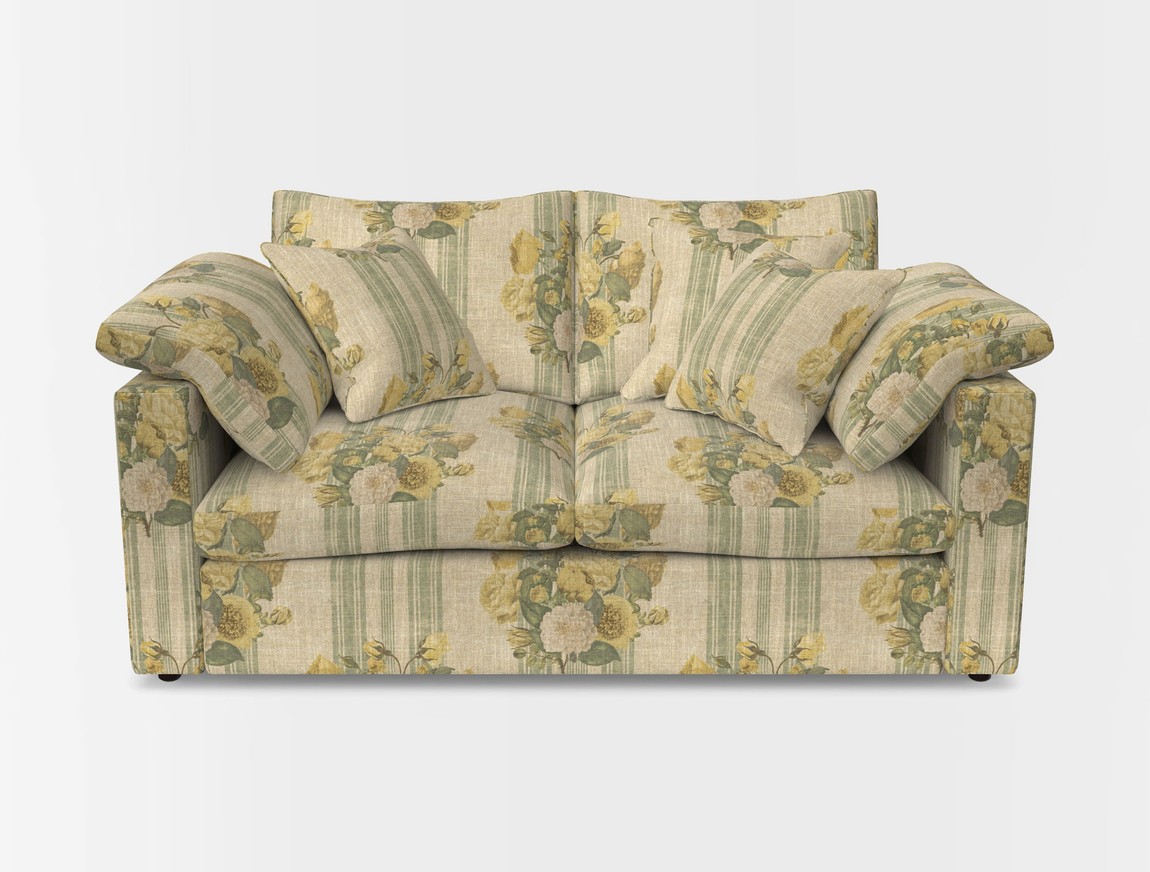 2 Seater Straight Arm Sofa