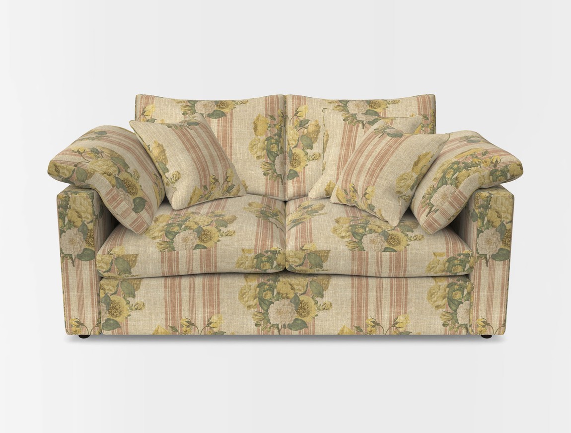 2 Seater Straight Arm Sofa