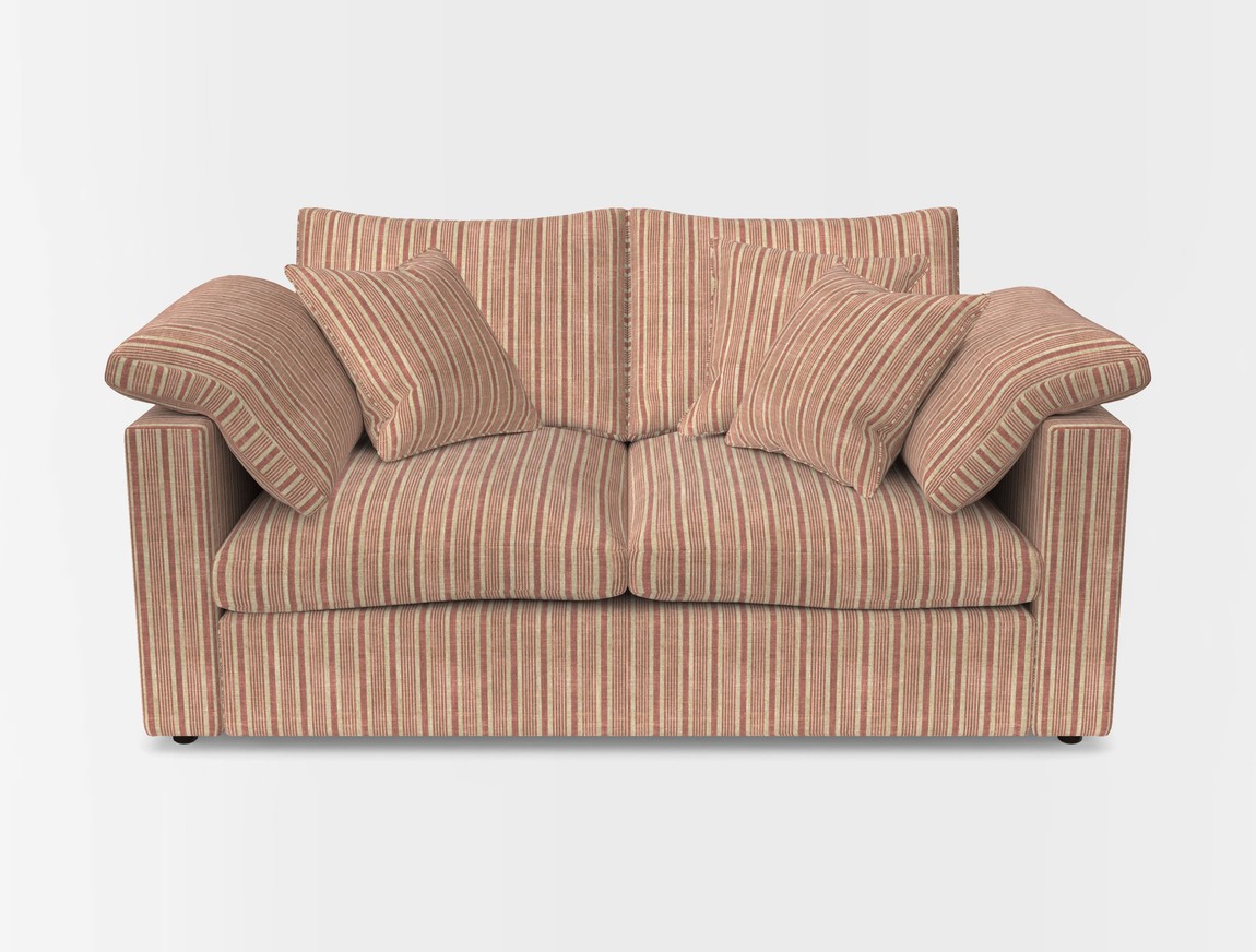 2 Seater Straight Arm Sofa