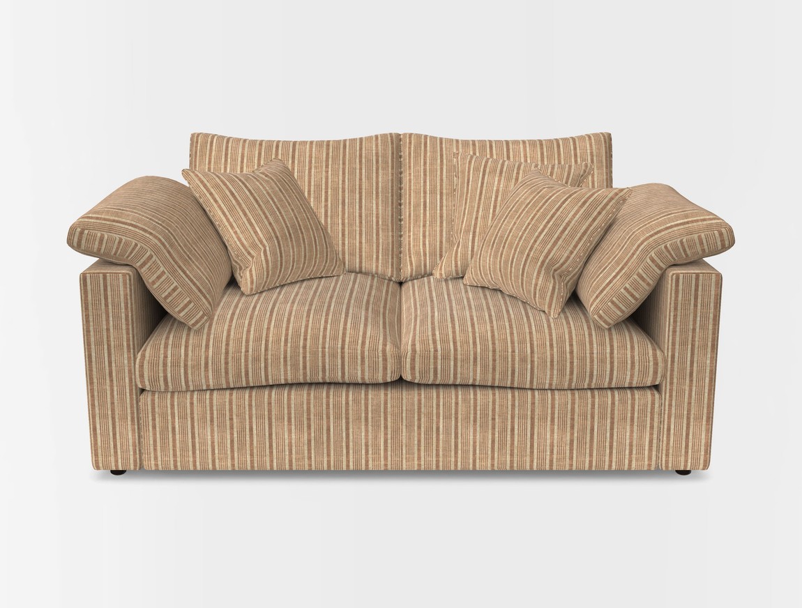 2 Seater Straight Arm Sofa
