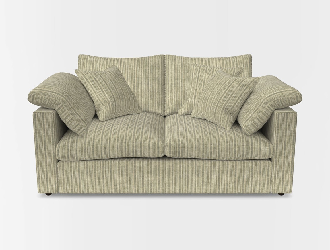 2 Seater Straight Arm Sofa