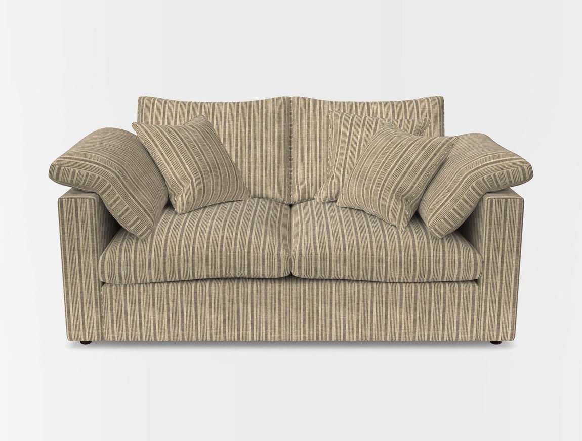 2 Seater Straight Arm Sofa