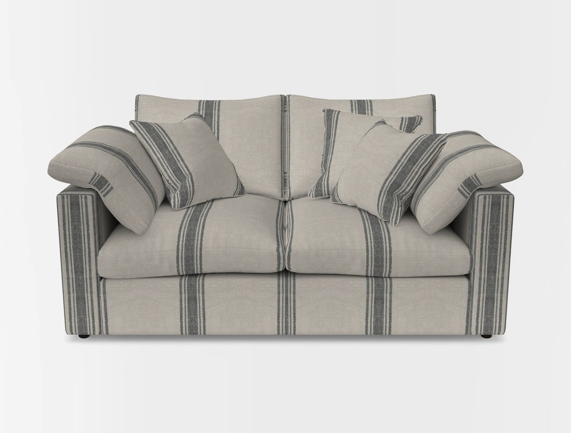 2 Seater Straight Arm Sofa