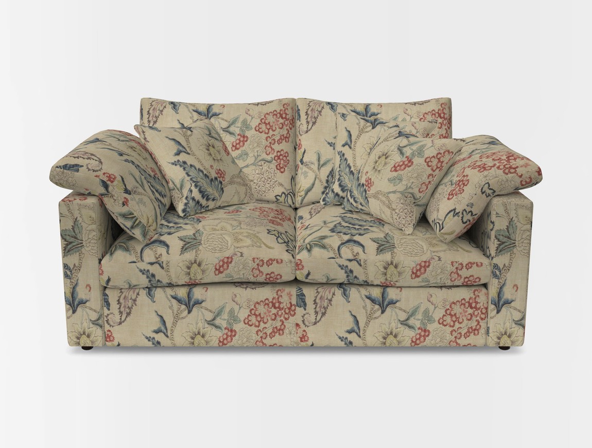 2 Seater Straight Arm Sofa