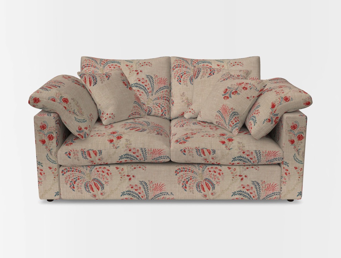 2 Seater Straight Arm Sofa