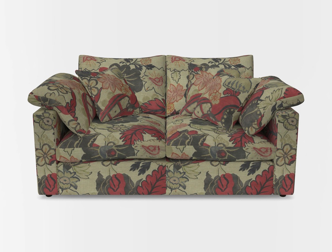 2 Seater Straight Arm Sofa