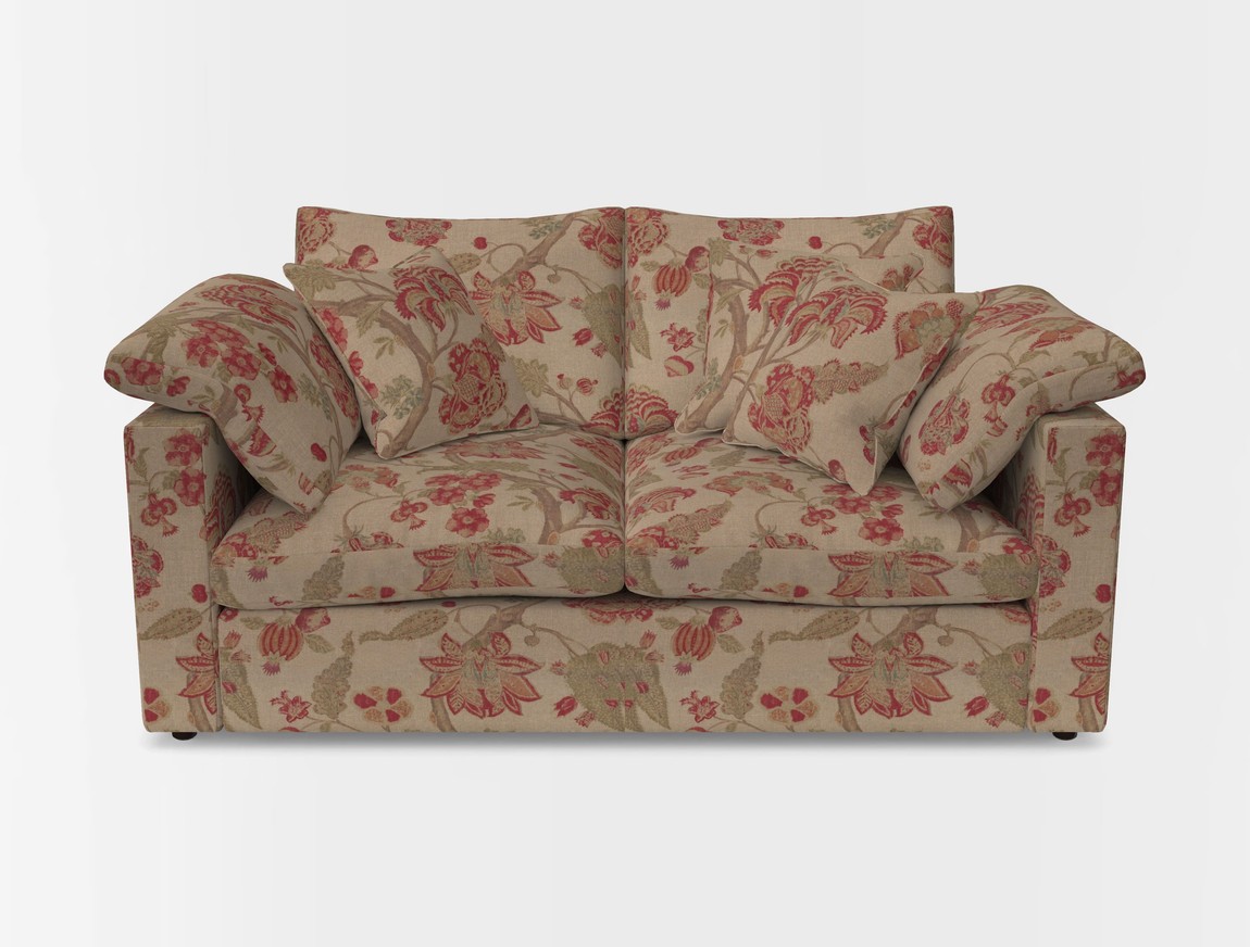 2 Seater Straight Arm Sofa