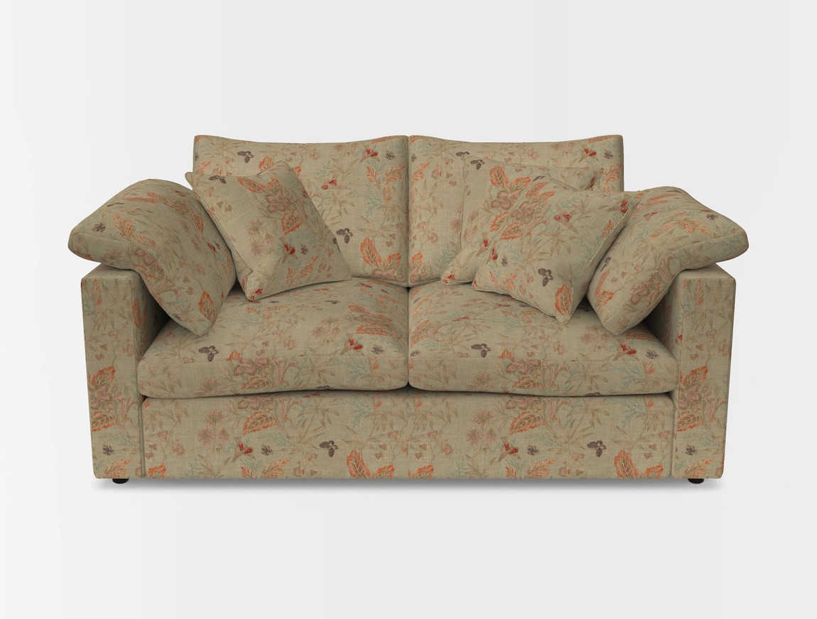 2 Seater Straight Arm Sofa