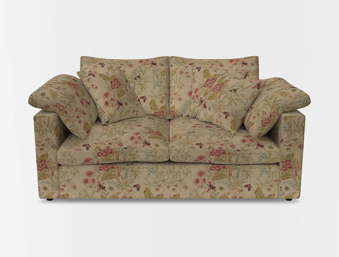 2 Seater Straight Arm Sofa
