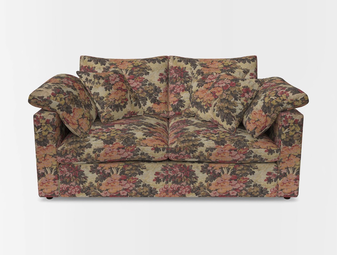 2 Seater Straight Arm Sofa