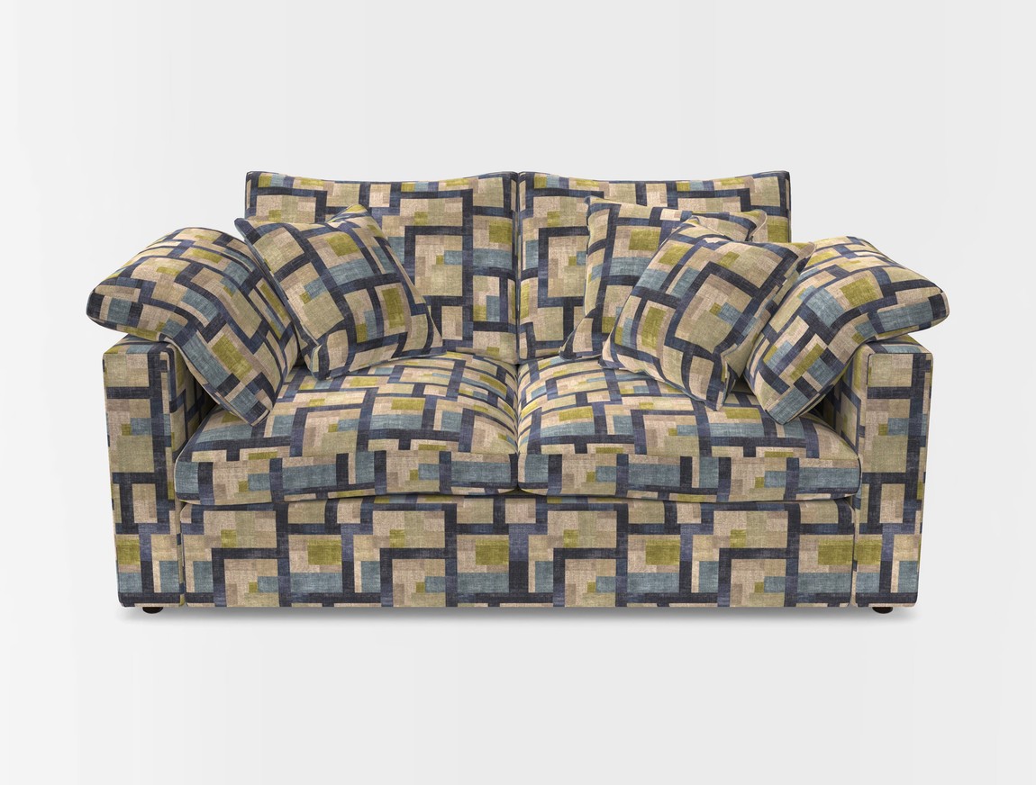 2 Seater Straight Arm Sofa