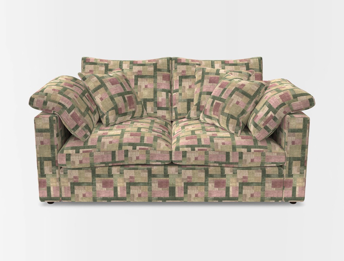2 Seater Straight Arm Sofa