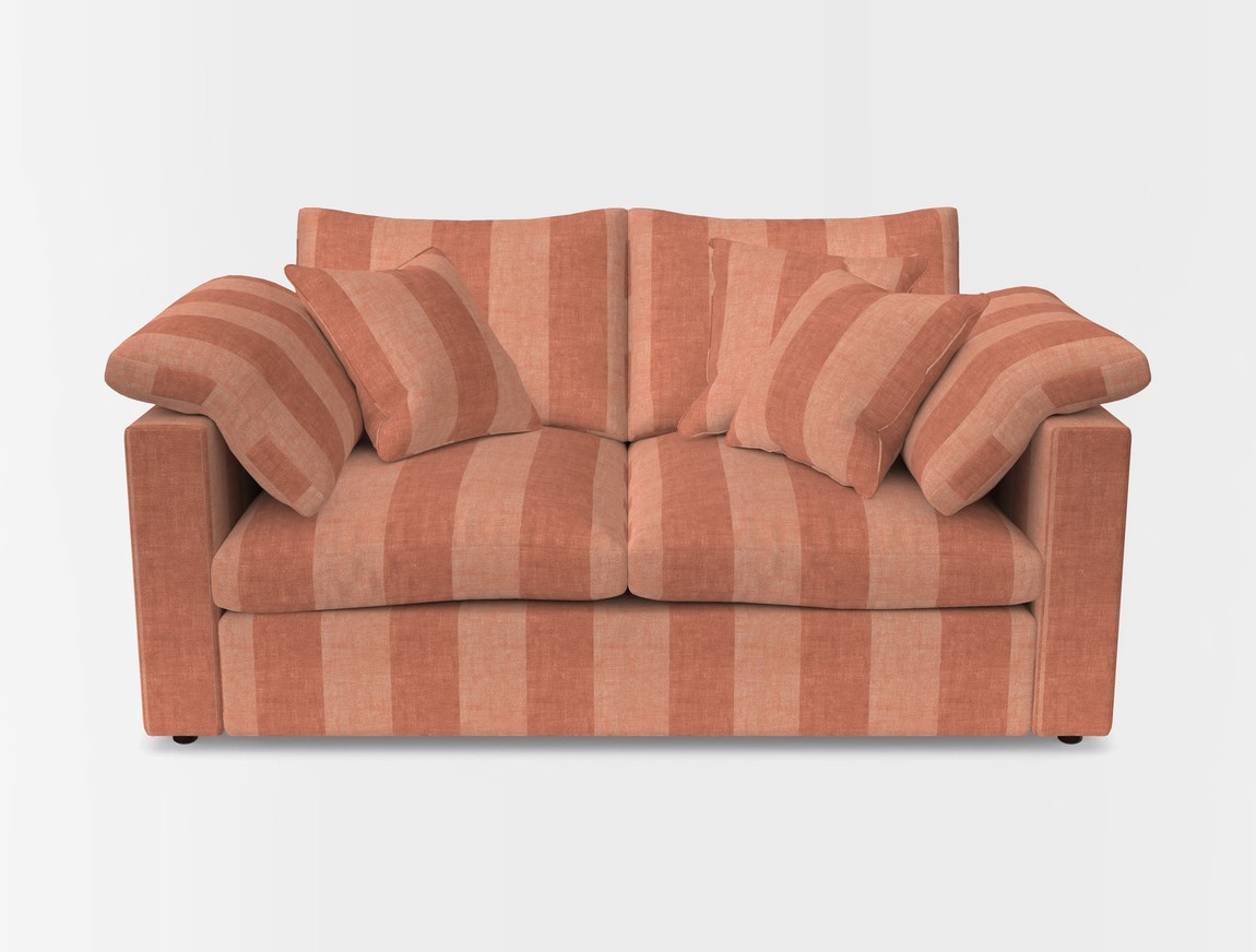 2 Seater Straight Arm Sofa