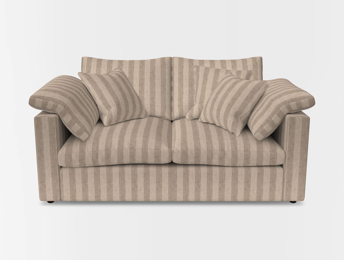 2 Seater Straight Arm Sofa