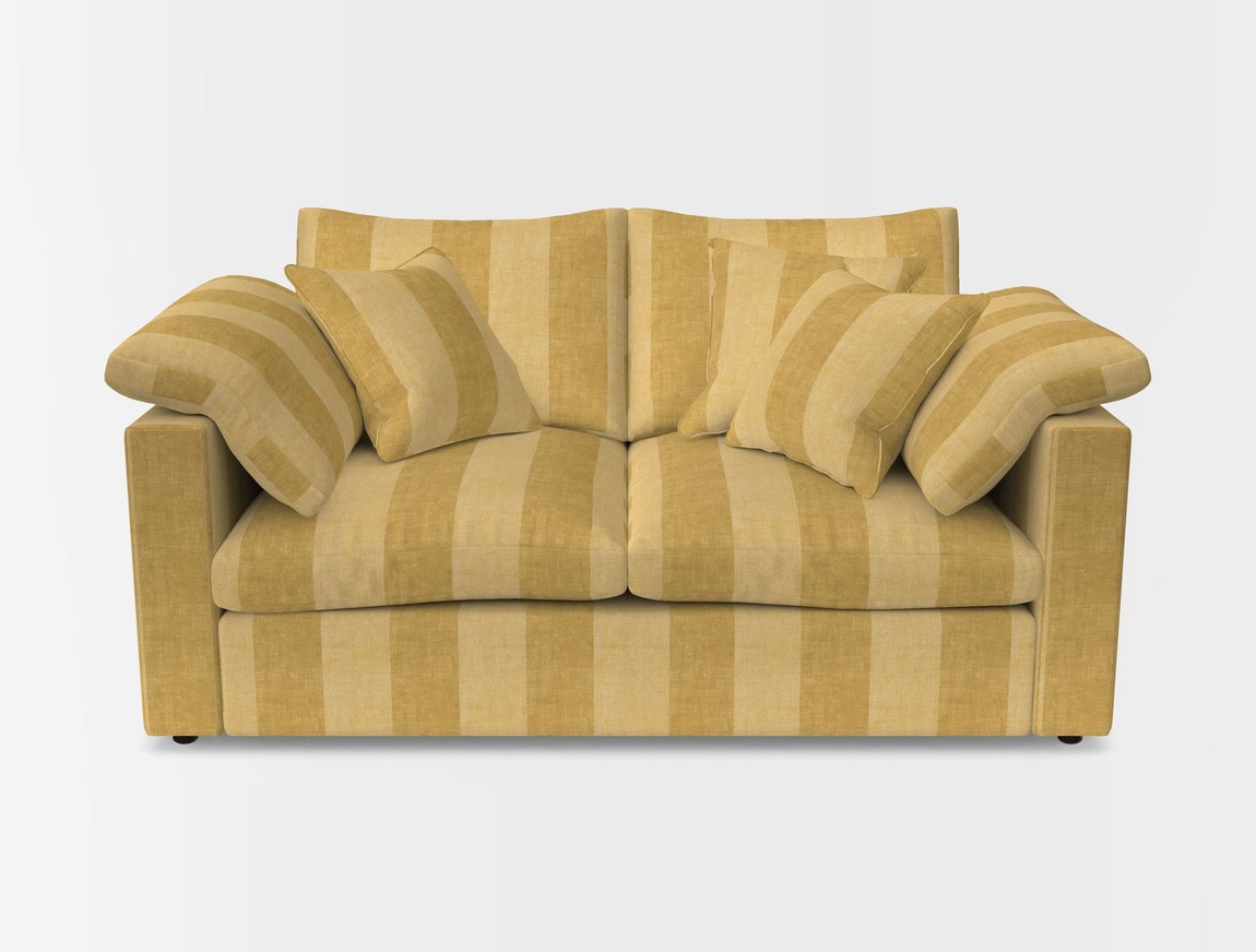 2 Seater Straight Arm Sofa
