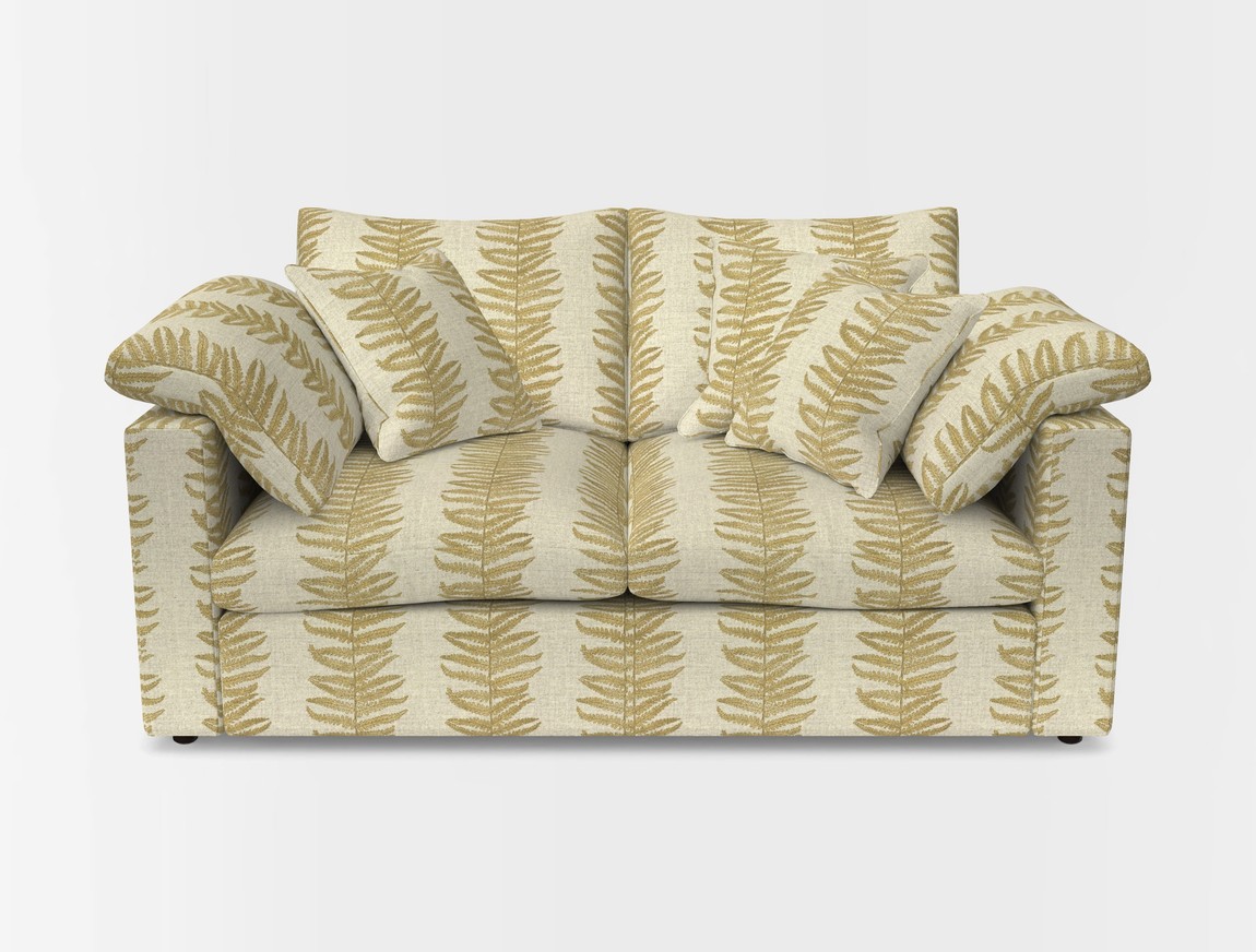2 Seater Straight Arm Sofa