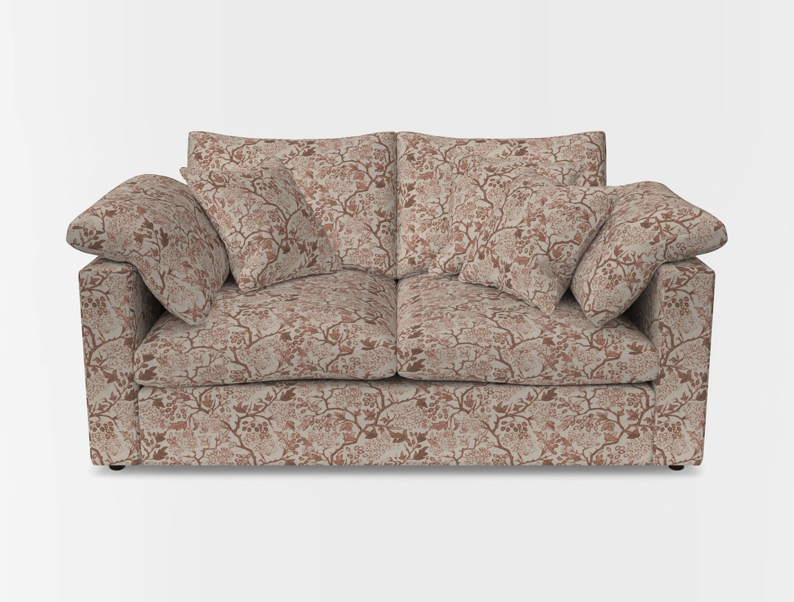 2 Seater Straight Arm Sofa