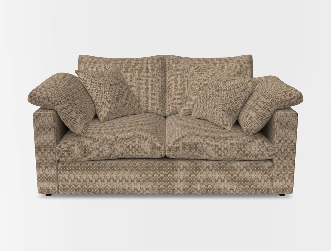 2 Seater Straight Arm Sofa